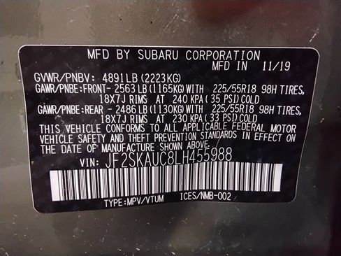 Used 2020 Subaru Forester Limited w/ Popular Package #3 AWD/4WD image 18