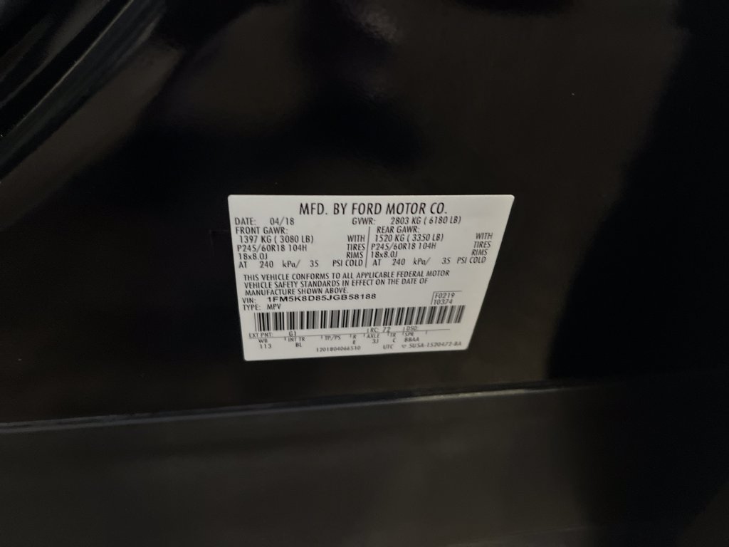 Used 2018 Ford Explorer XLT w/ Equipment Group 202A AWD/4WD image 31