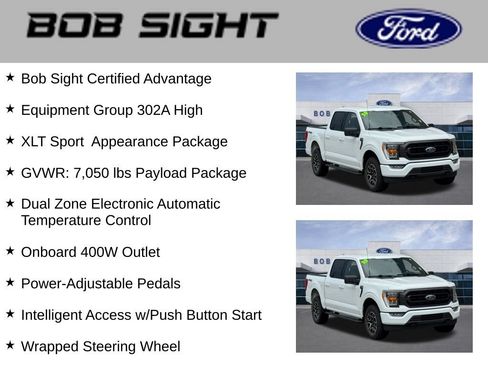 Used 2023 Ford F150 XLT w/ Equipment Group 302A High AWD/4WD image 3