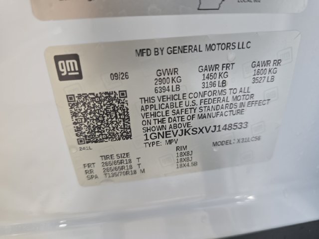 New 2027 Chevrolet Traverse Z71 w/ Enhanced Driving Package AWD/4WD image 38