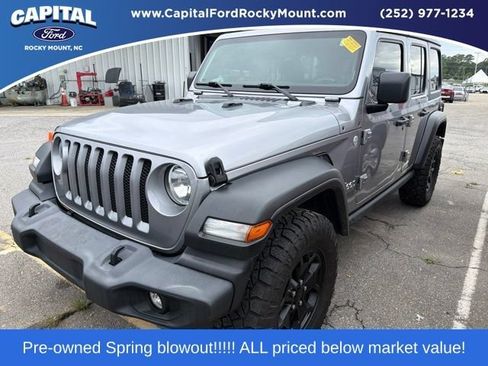 Used 2021 Jeep Wrangler Unlimited Sport AWD/4WD image 1