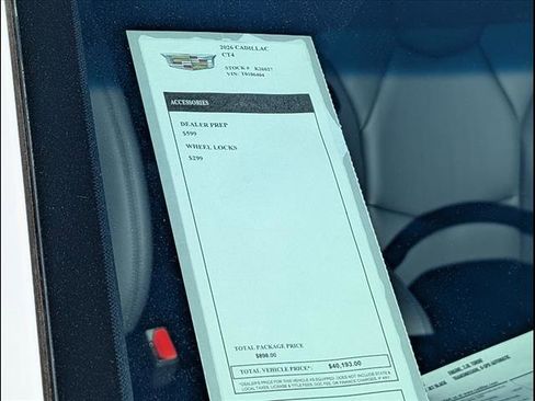 New 2026 Cadillac CT4 Luxury image 9