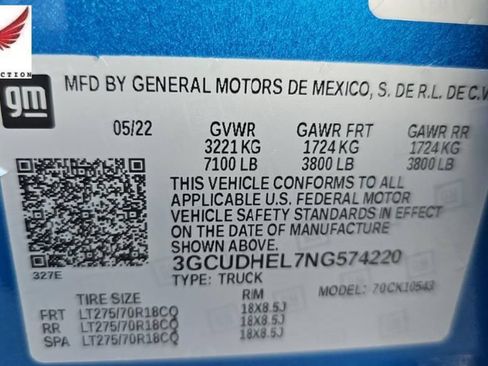 Used 2022 Chevrolet Silverado 1500 ZR2 w/ Technology Package AWD/4WD image 32