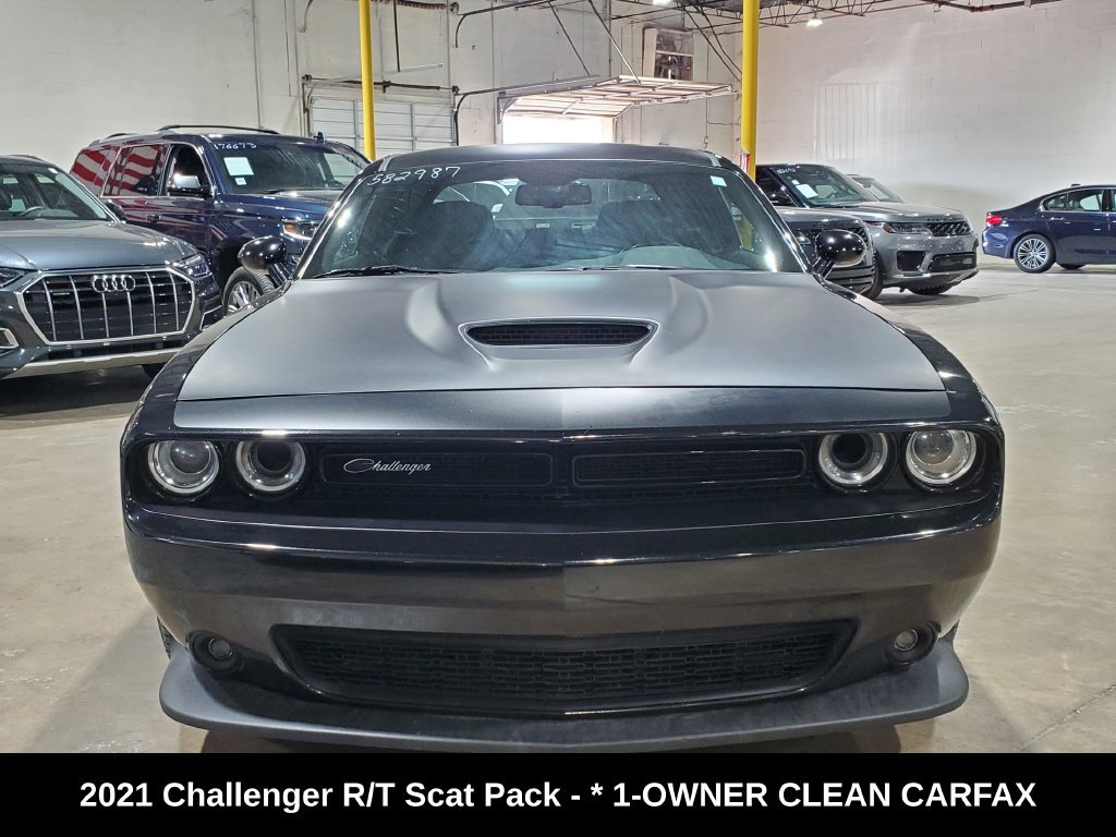 Used 2021 Dodge Challenger R/T Scat Pack w/ T/A Package RWD image 2