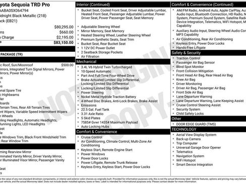 Certified 2025 Toyota Sequoia TRD Pro AWD/4WD image 23