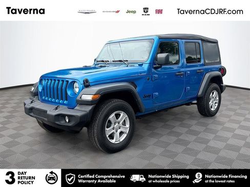 Used 2022 Jeep Wrangler Unlimited Sport AWD/4WD image 1