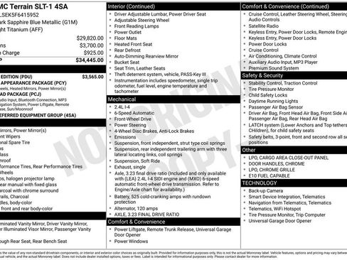 Used 2015 GMC Terrain SLT w/ Chrome Edition image 7