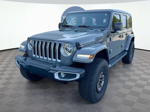 Used 2021 Jeep Wrangler Unlimited Sahara w/ Cold Weather Group AWD/4WD image 1