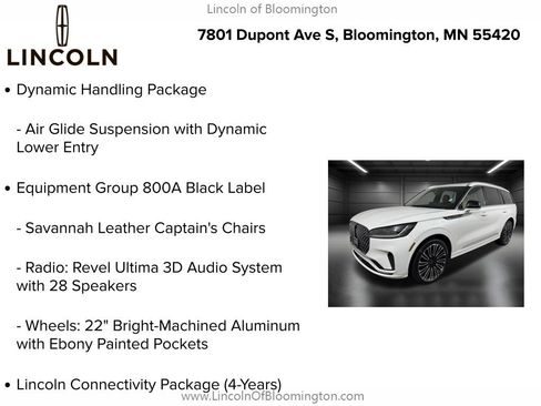 New 2026 Lincoln Aviator Black Label AWD/4WD image 5