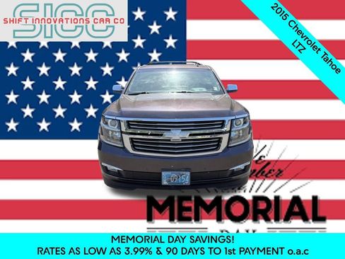 Used 2015 Chevrolet Tahoe LTZ AWD/4WD image 2