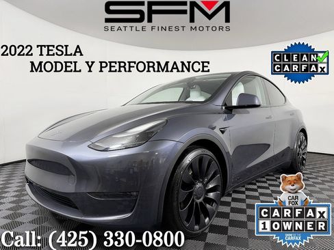 Used 2022 Tesla Model Y Performance AWD/4WD image 1
