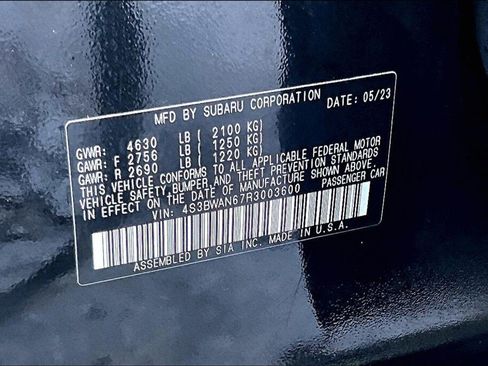 Certified 2024 Subaru Legacy Limited AWD/4WD image 20