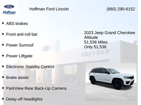Used 2023 Jeep Grand Cherokee Altitude image 20