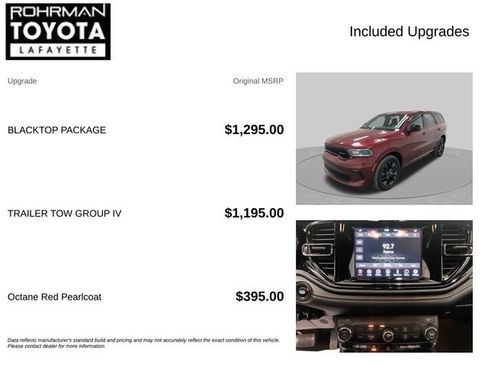 Used 2021 Dodge Durango GT w/ Blacktop Package AWD/4WD image 4