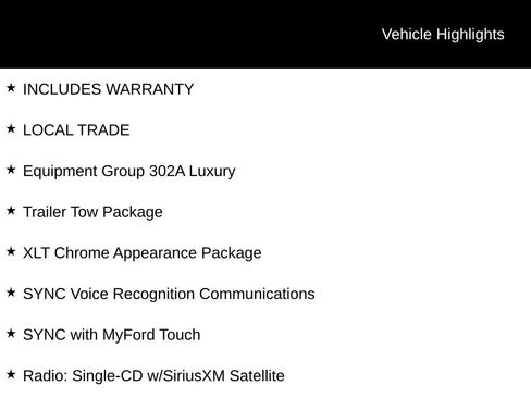 Used 2015 Ford F150 XLT w/ Equipment Group 302A Luxury image 1