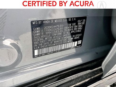 Certified 2025 Acura ADX A-Spec image 42