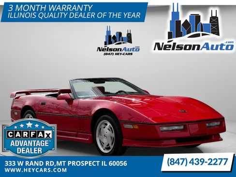 Used 1988 Chevrolet Corvette Convertible RWD image 1