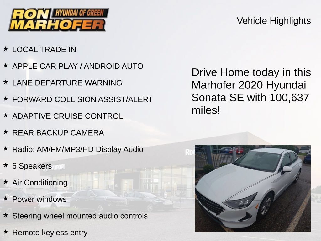 Used 2020 Hyundai Sonata SE FWD image 6