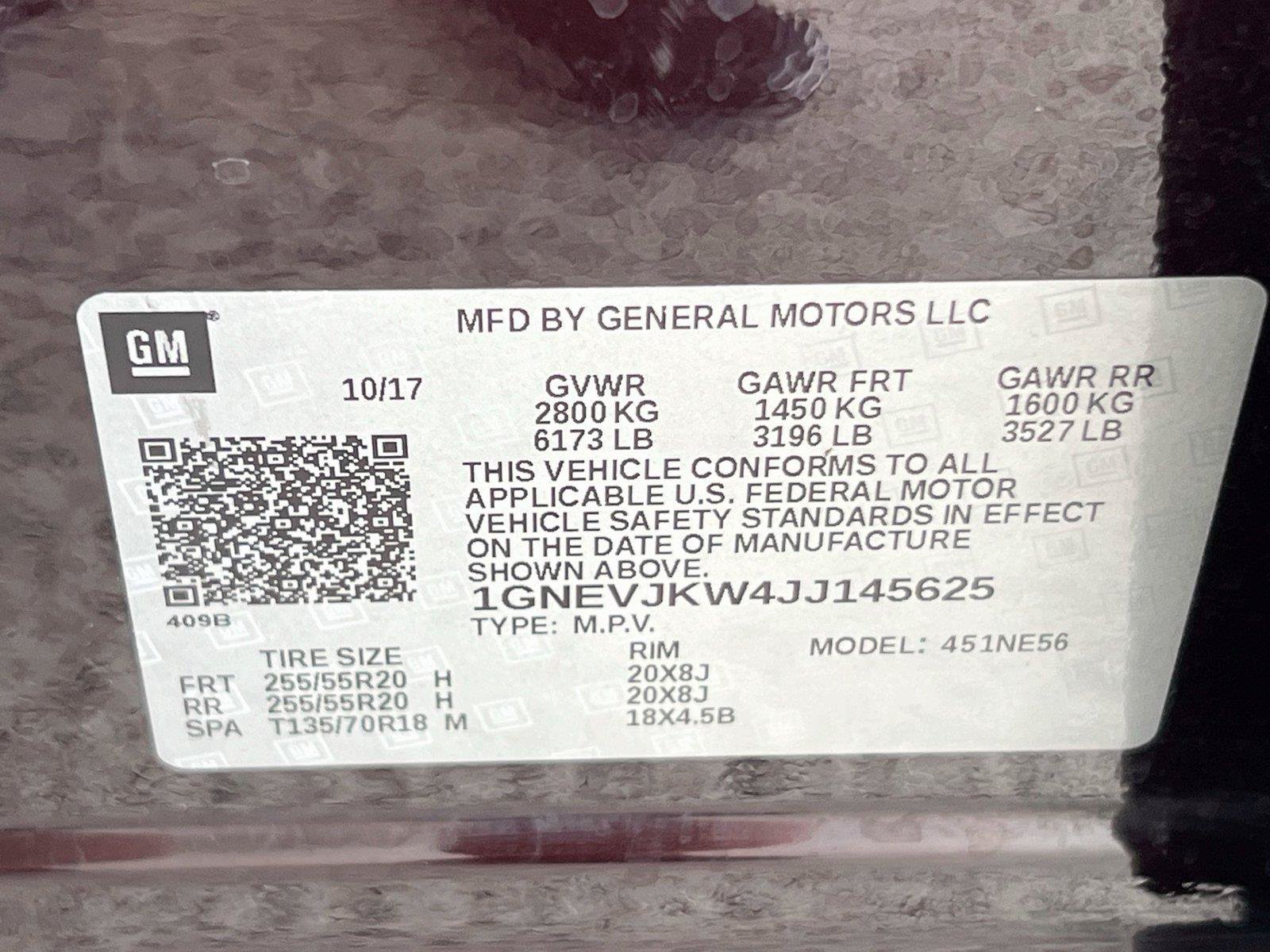 Used 2018 Chevrolet Traverse Premier AWD/4WD image 31