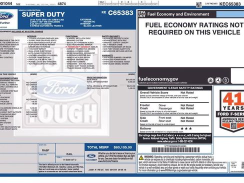 Used 2019 Ford F250 Lariat w/ Lariat Ultimate Package image 4