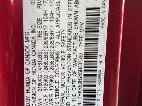 Used 2025 Honda CR-V LX image 10