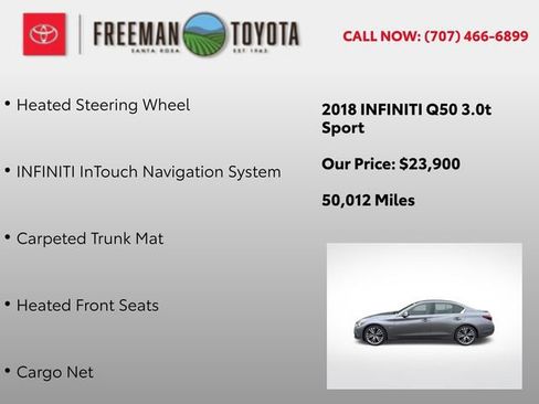 Used 2018 INFINITI Q50 Sport RWD image 11
