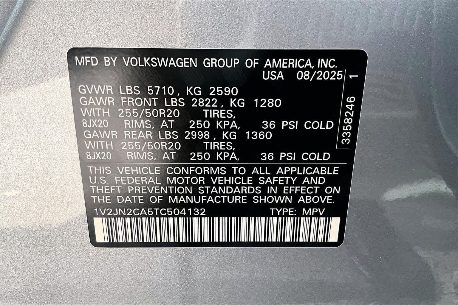 New 2026 Volkswagen Atlas SE FWD image 19