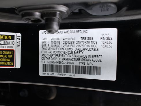 Used 2016 Honda CR-V LX image 36