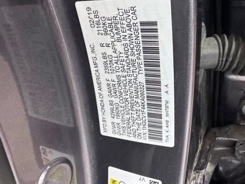 Used 2019 Honda Accord EX image 32