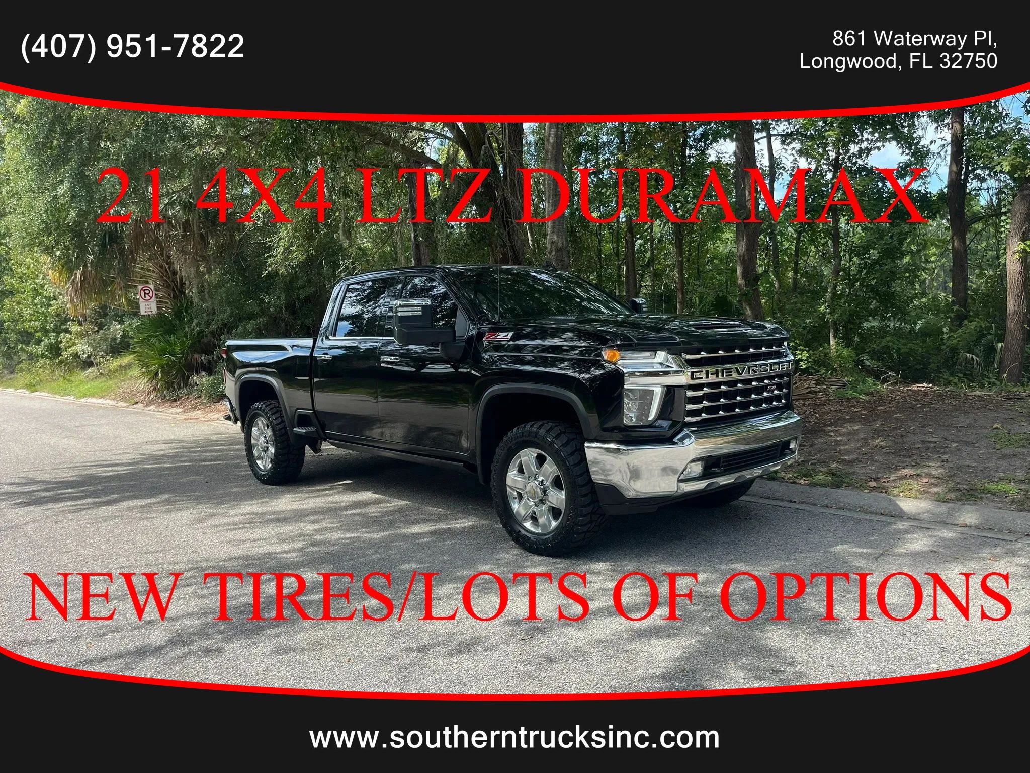 Used 2021 Chevrolet Silverado 2500 LTZ AWD/4WD image 1