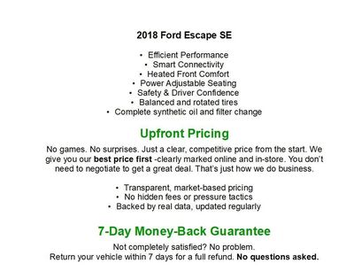 Used 2018 Ford Escape SE