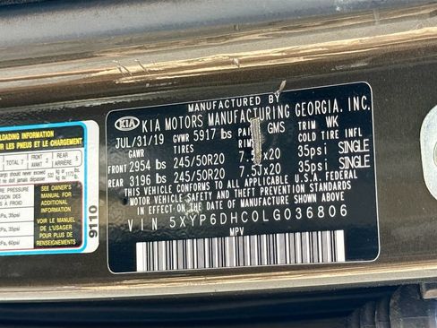 Used 2020 Kia Telluride S AWD/4WD image 40