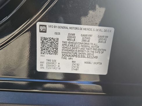 Used 2025 Chevrolet Equinox LT AWD/4WD image 35