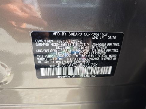 Used 2021 Subaru Forester Touring w/ Popular Package #2 AWD/4WD image 37