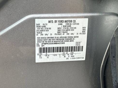 Certified 2021 Ford Edge SE FWD image 29