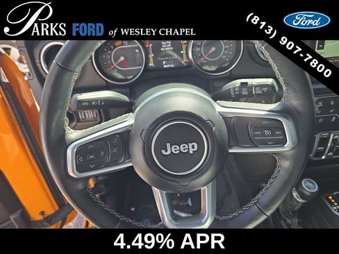 Used 2021 Jeep Wrangler Unlimited Sahara AWD/4WD image 28