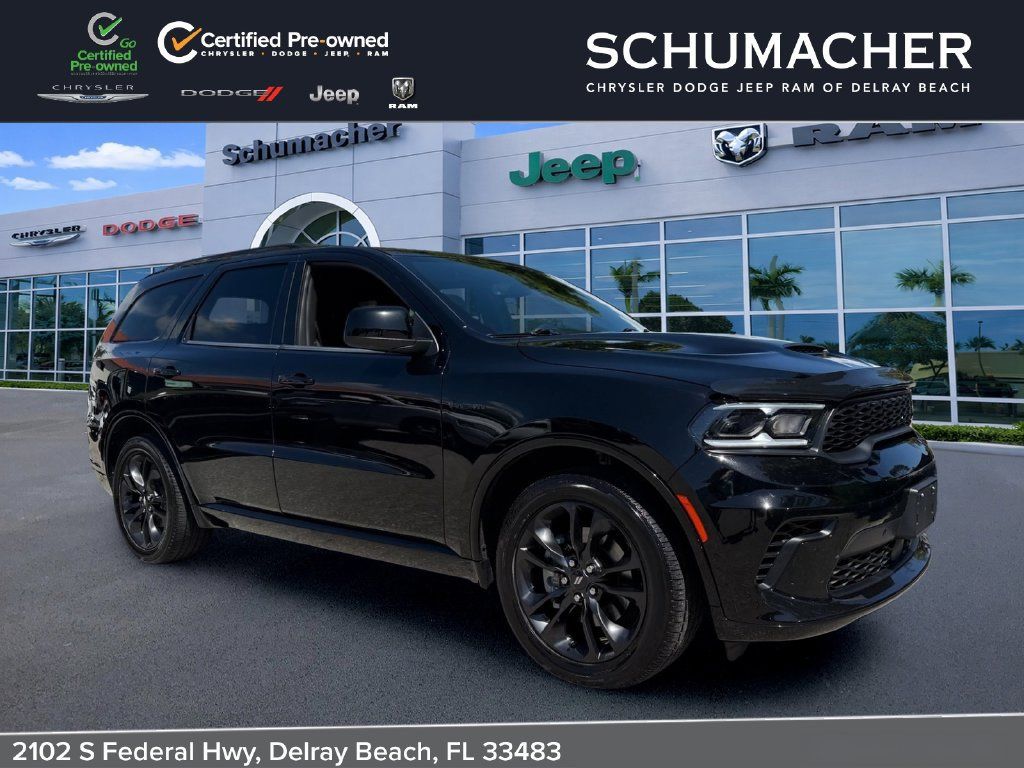Certified 2023 Dodge Durango R/T w/ Hemi Orange Plus Package AWD/4WD image 1