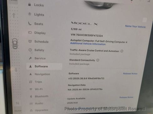 Used 2025 Tesla Model X AWD/4WD image 2