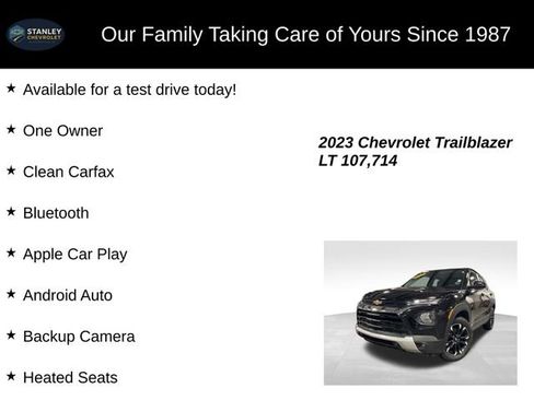 Used 2023 Chevrolet TrailBlazer LT AWD/4WD image 9
