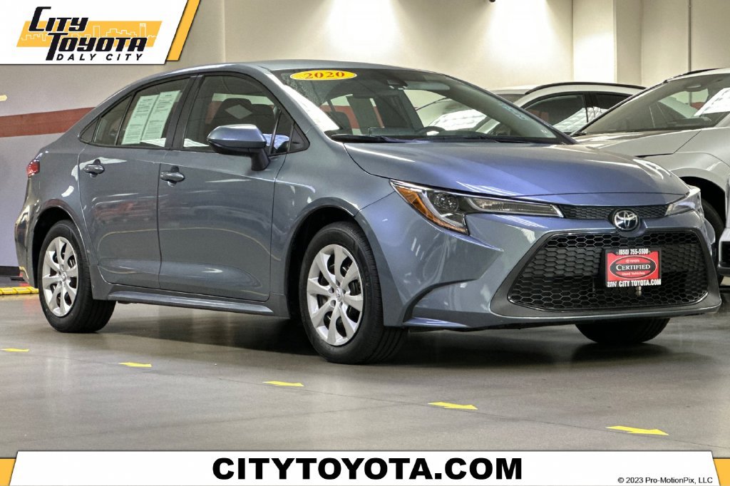 Certified 2020 Toyota Corolla LE FWD image 1