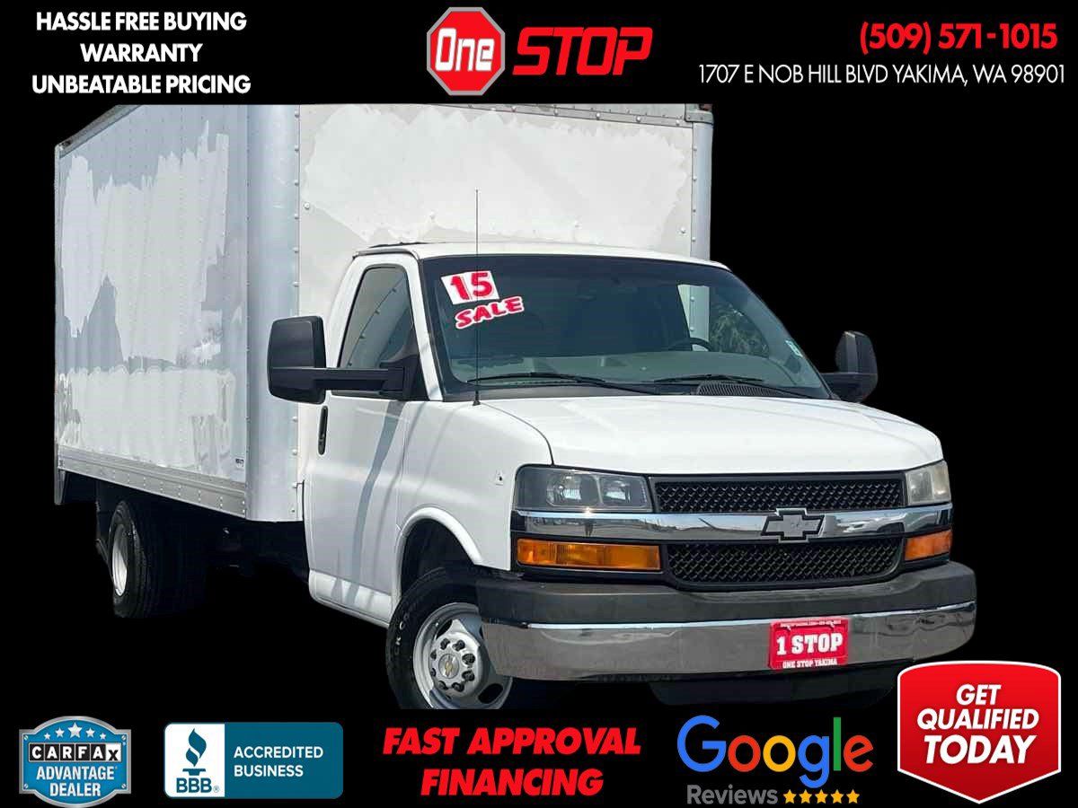 Used 2015 Chevrolet Express 3500 Extended w/ Chrome Appearance Package RWD image 1