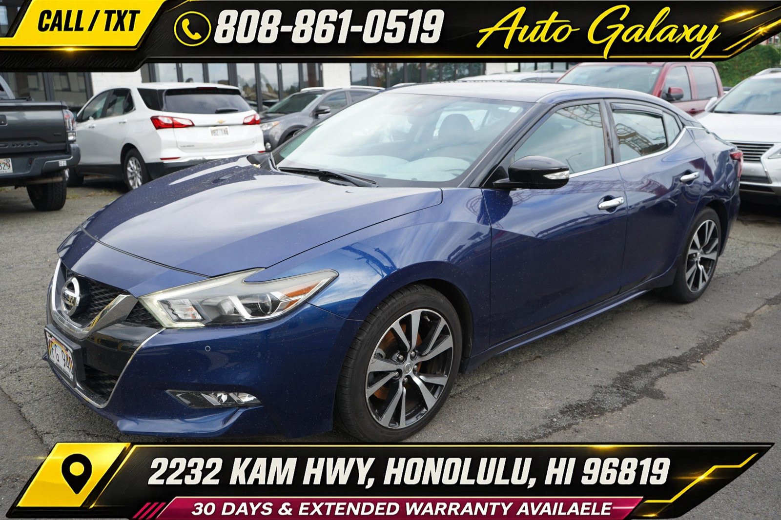 Used 2018 Nissan Maxima 3.5 SV FWD image 1