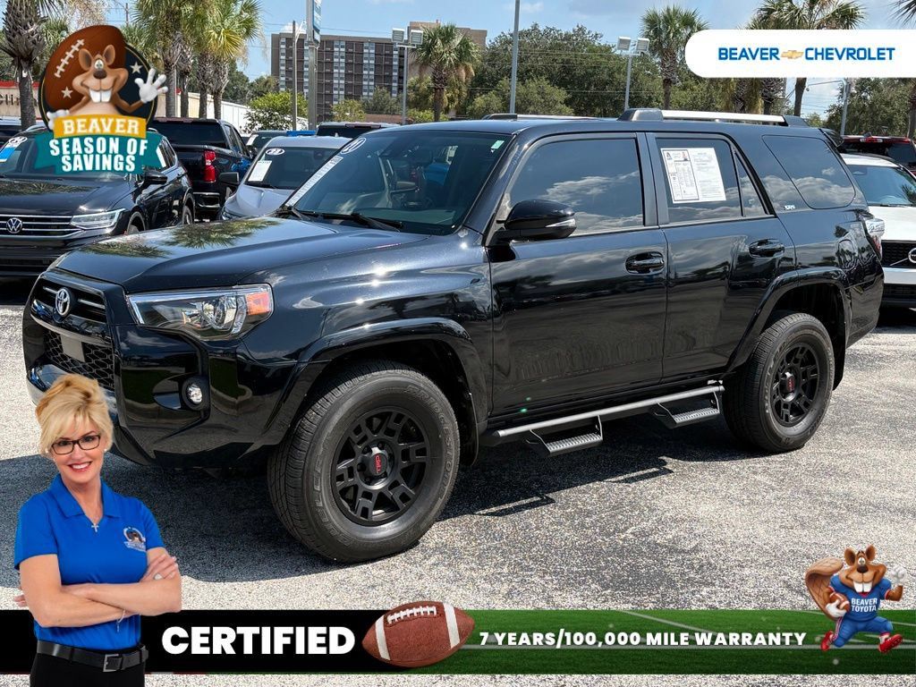 Used 2021 Toyota 4Runner SR5 Premium w/ Moonroof Package AWD/4WD image 1