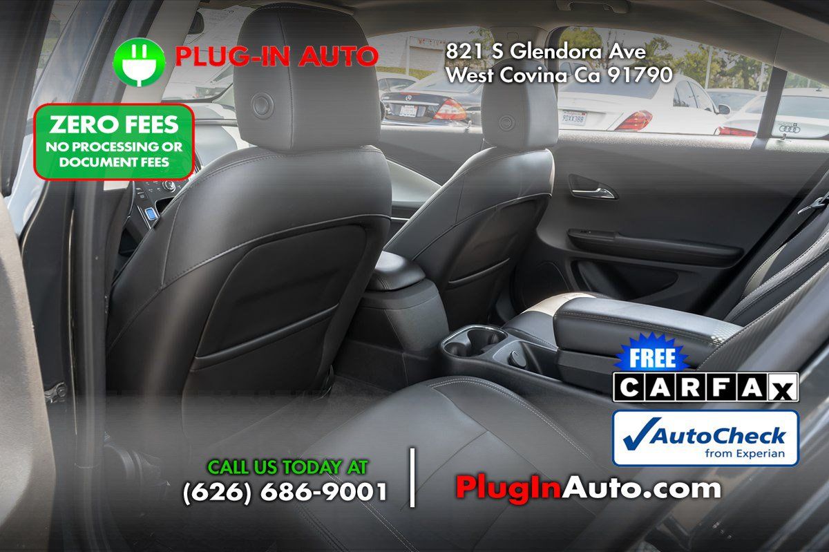 Used 2014 Chevrolet Volt Premium w/ Premium Trim Package FWD image 9