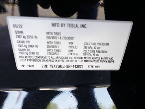 Used 2022 Tesla Model Y Performance AWD/4WD image 18