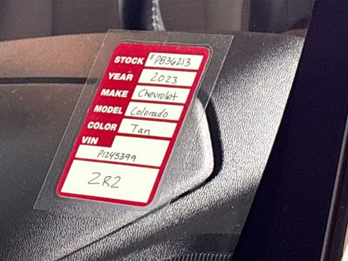 Used 2023 Chevrolet Colorado ZR2 w/ ZR2 Convenience Package III image 26