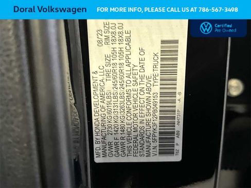 Used 2023 Honda Ridgeline Sport image 29