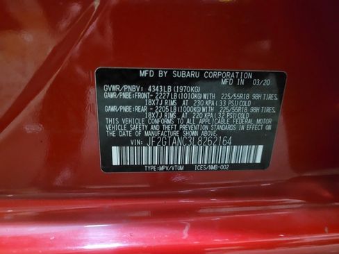 Used 2020 Subaru Crosstrek 2.0i Limited w/ Moonroof Package w/Navigation image 33