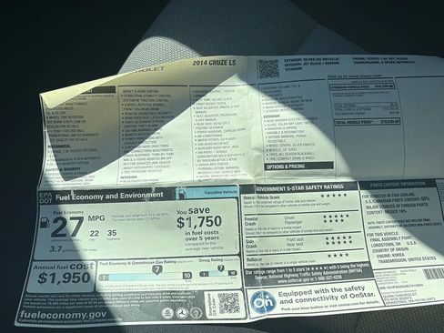 Used 2014 Chevrolet Cruze LS image 19