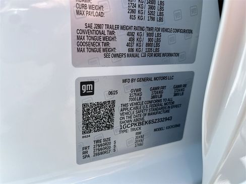 New 2025 Chevrolet Silverado 1500 Custom w/ Rally Edition image 33